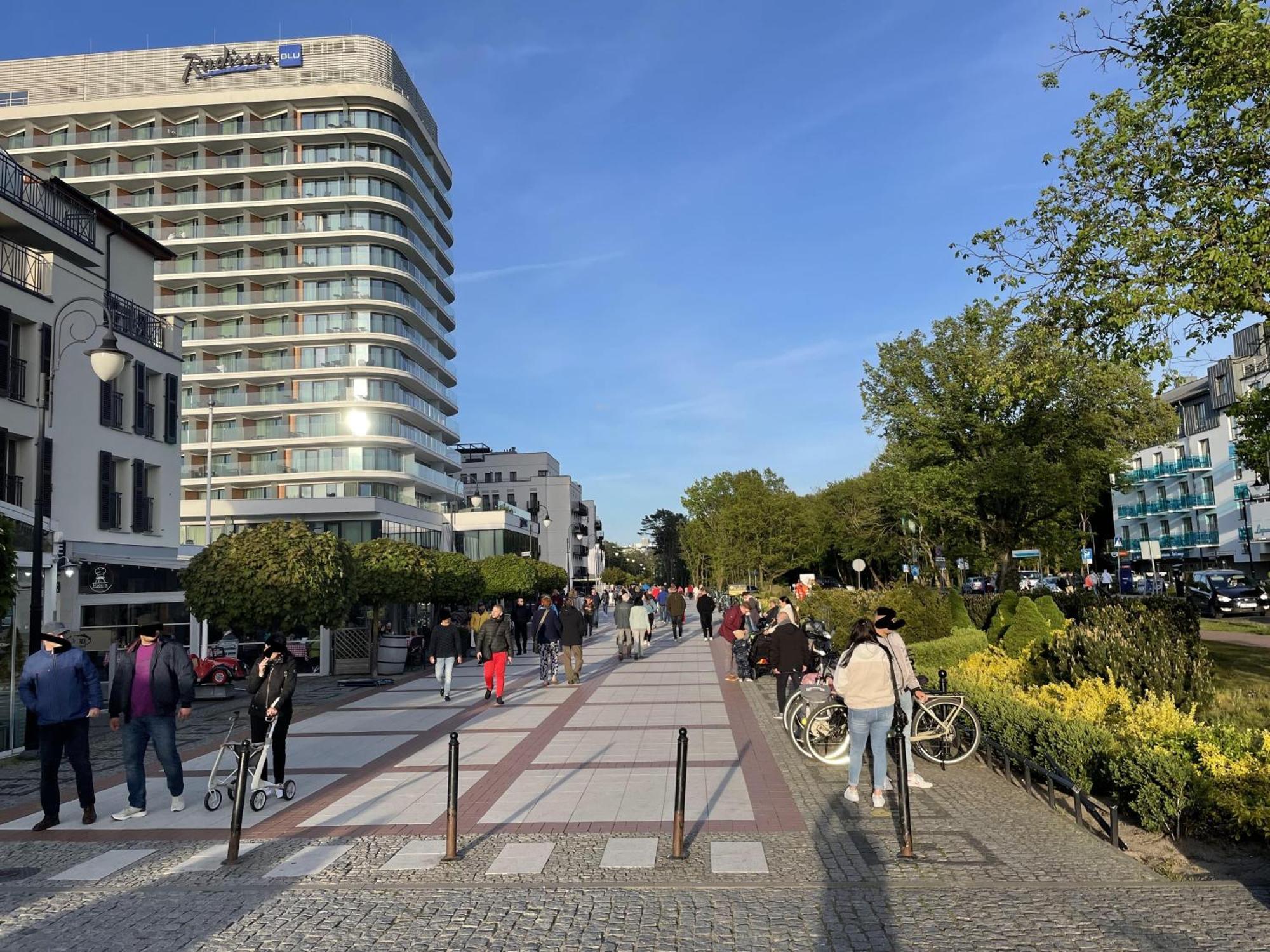 Apartment Gyna - Promenade - Strandnah Swinoujscie Bagian luar foto